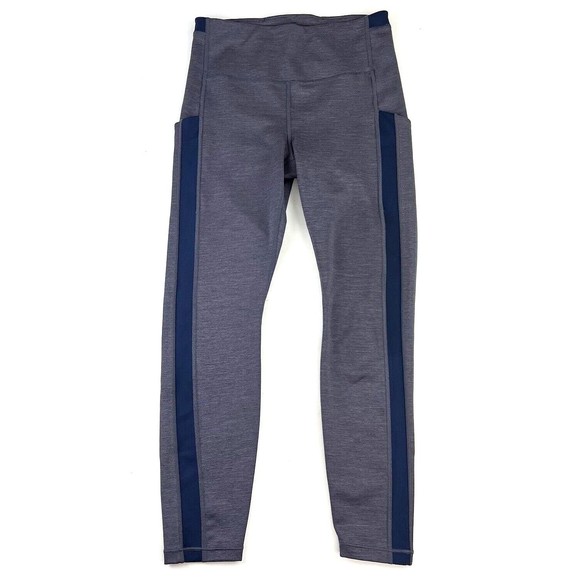 Athleta Ultimate Stash Pocket 7/8 Tight Leggings Womens Small Purple Athletic - Picture 1 of 9